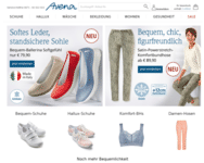 Webseite von Avena zum Avena Gutschein einlösen