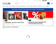 Webseite von Bol.de zum Bol.de Gutschein einlösen