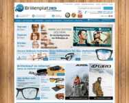 Webseite von Brillenplatz zum Brillenplatz Gutschein einlösen