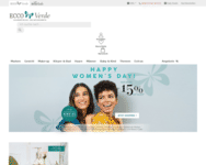 Webseite von Ecco Verde zum Ecco Verde Gutschein einlösen