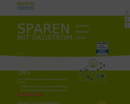 Webseite von Eprimo zum Eprimo Gutschein einlösen