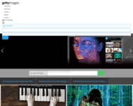 Webseite von Getty Images zum Getty Images Gutschein einlösen