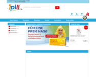 Webseite von iPill zum iPill Gutschein einlösen