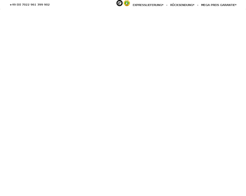 So sieht die Webseite von Karneval Megastore aus So sieht die Webseite von Karneval Megastore aus