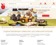 Webseite von Lebkuchen Schmidt zum Lebkuchen Schmidt Gutschein einlösen