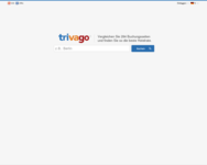 Webseite von Trivago zum Trivago Gutschein einlösen