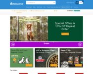 Webseite von MedicAnimal zum MedicAnimal Gutschein einlösen