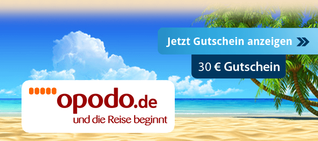 Opodo Gutschein