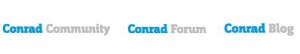 Conrad interaktiv - Blog, Forum und Community