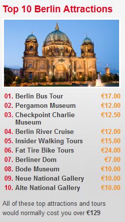 Berlin Pass Attractions