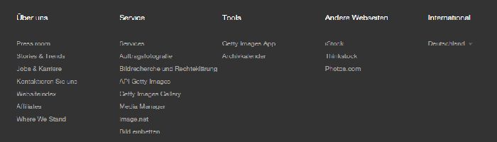 Getty Images Links