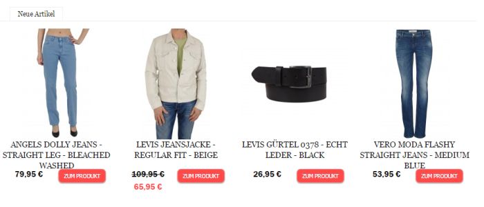 Jeans Meile Angebot