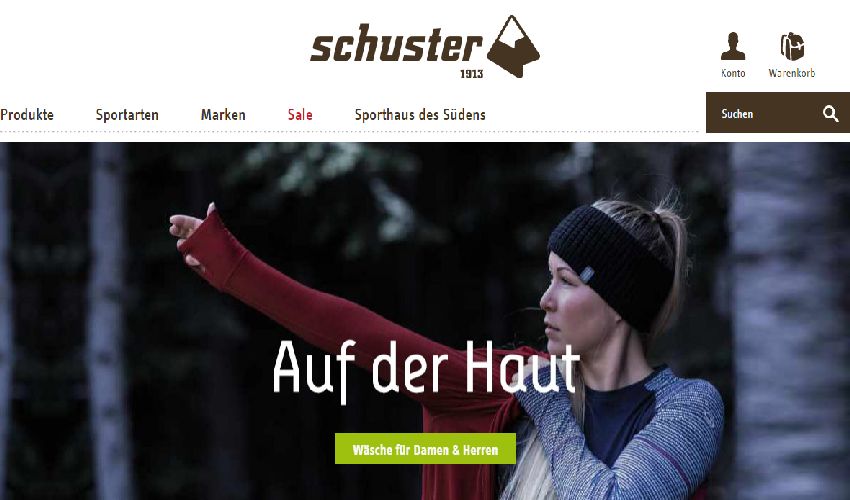 Sport Schuster Gutschein