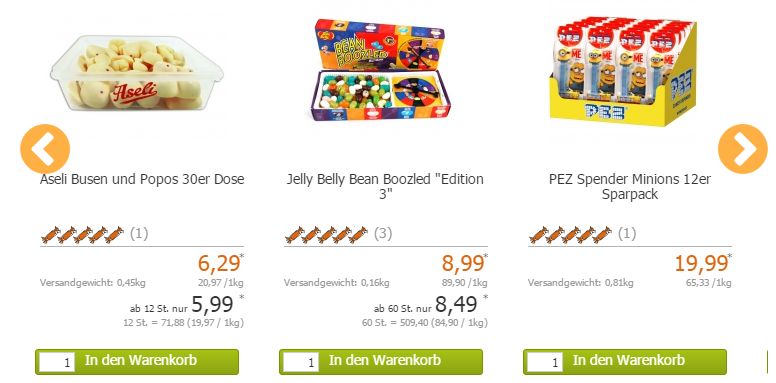 World of Sweets Angebot