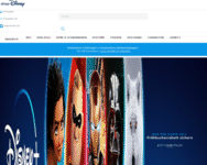 Webseite von Disney Store zum Disney Store Gutschein einlösen