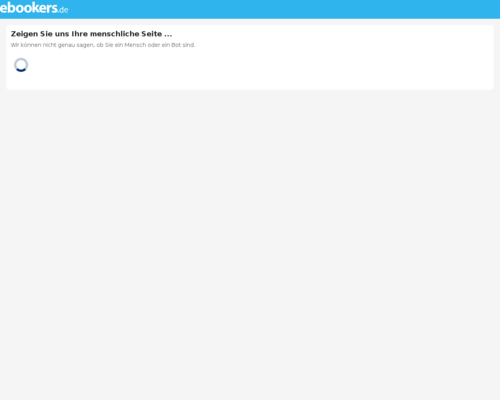 So sieht die Webseite von ebookers aus So sieht die Webseite von ebookers aus