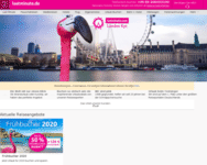 Webseite von Lastminute zum Lastminute Gutschein einlösen