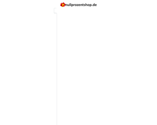 So sieht die Webseite von nullprozentshop aus So sieht die Webseite von nullprozentshop aus