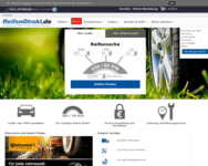 Webseite von Reifendirekt zum Reifendirekt Gutschein einlösen