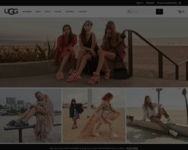 Webseite von UGG zum UGG Gutschein einlösen