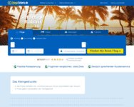 Webseite von Cheaptickets zum Cheaptickets Gutschein einlösen