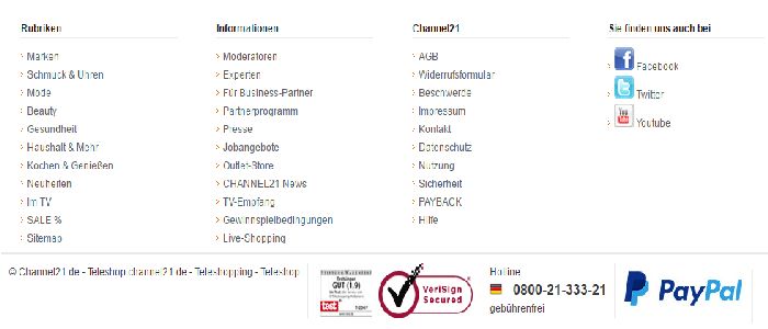 Channel 21 Service