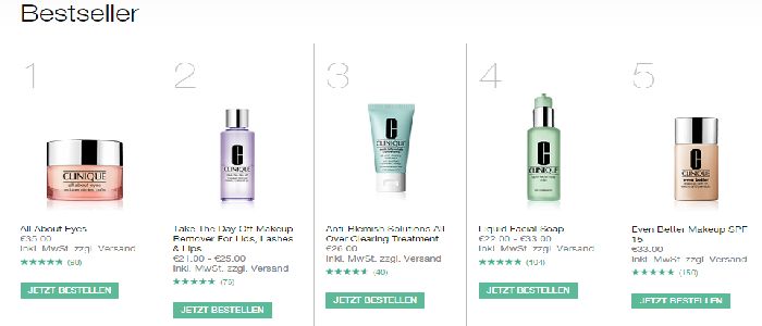 Clinique Bestseller