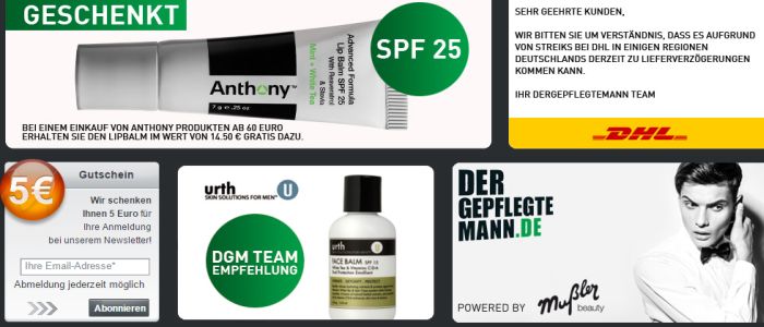 Der gepflegte Mann Service