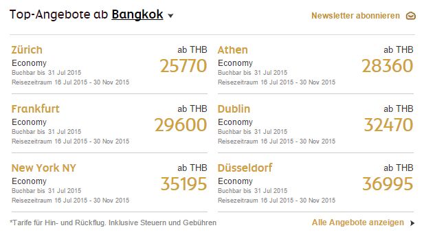 Etihad Angebote