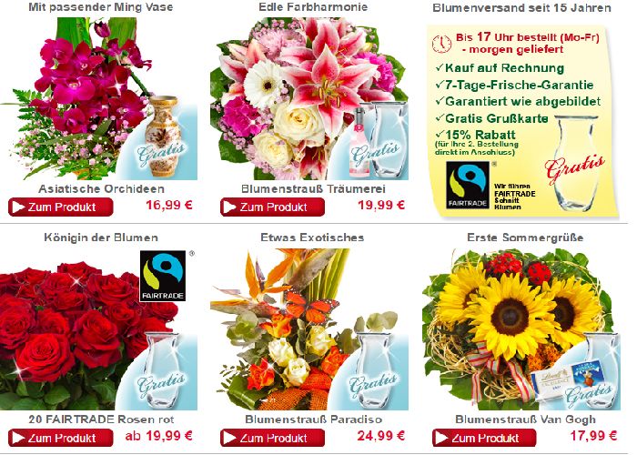 Floraprima Angebot