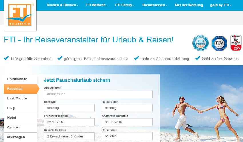 FTI Gutschein