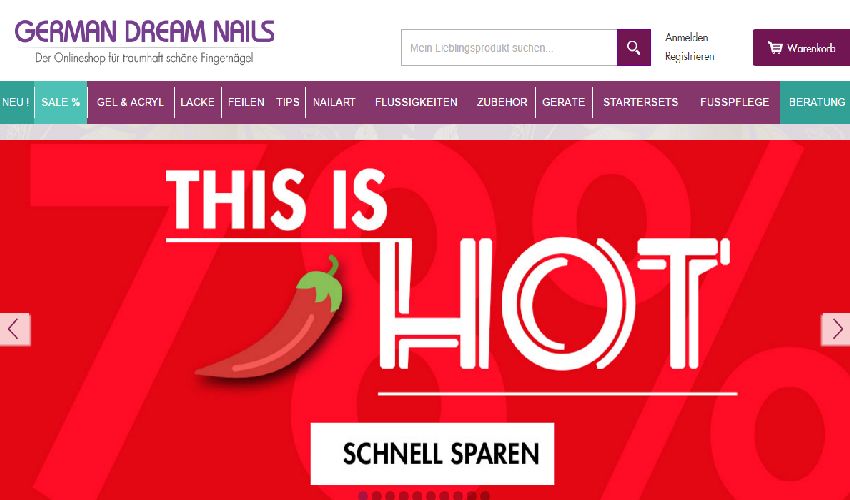 German Dream Nails Gutschein