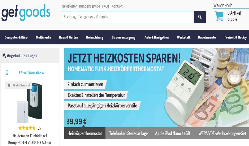 getgoods Gutschein