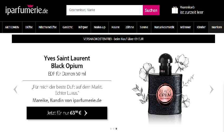 iParfumerie Gutschein