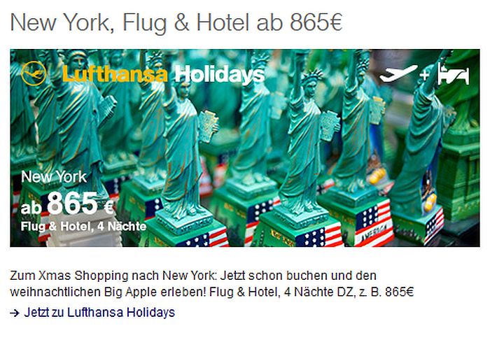 Lufthansa Angebote
