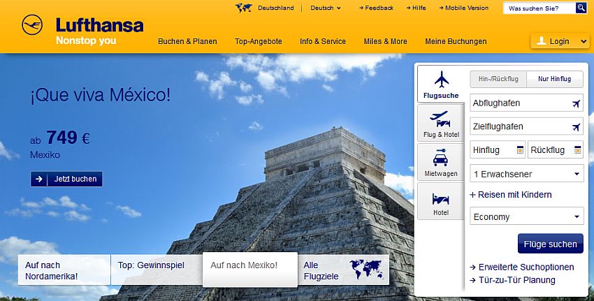 Lufthansa Gutschein