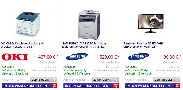 Office Partner Angebot