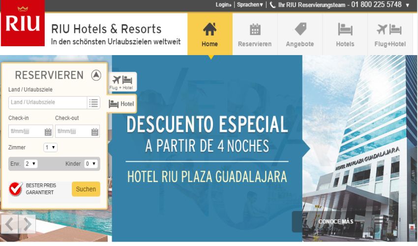 RIU Gutschein September 2021 ᐅ Gratis WiFi für 60 Minuten in Ihrem