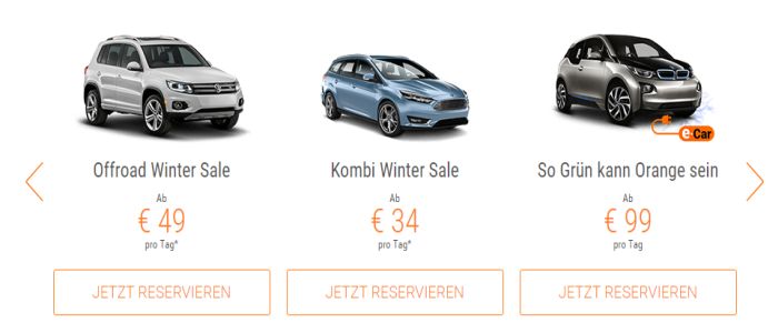 Sixt Angebote