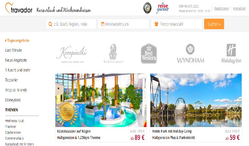 Travador Gutschein