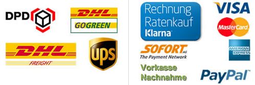 Die Versand- und Bezahloptionen bei Aquaristic.net
