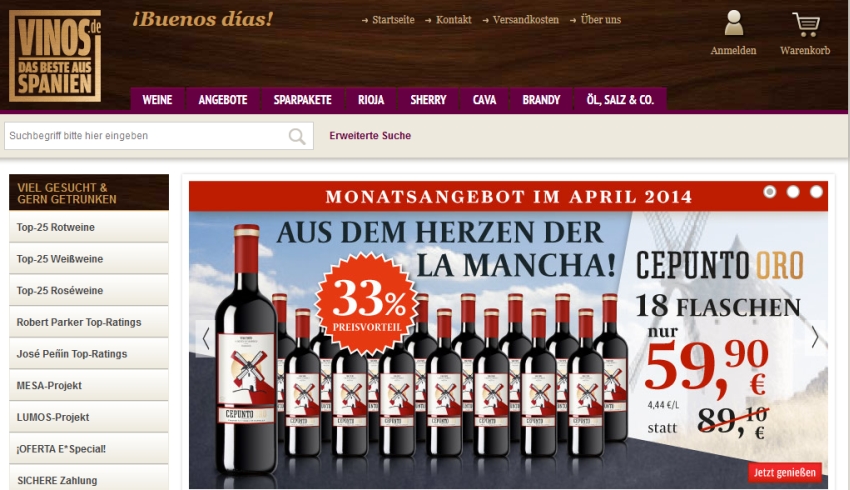 Vinos Gutschein