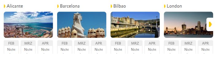 Vueling Ziele