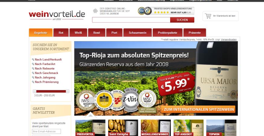 Weinvorteil Gutschein